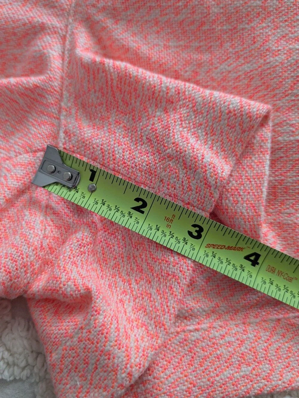 Lilly Pulitzer Walsh Shorts Papaya Orange Tweed Fringe Shorts 4 Old Money Summer